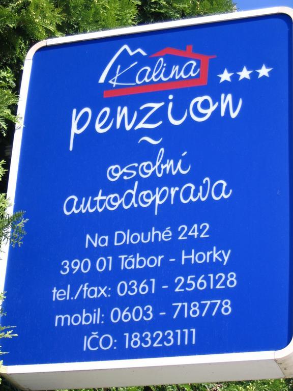 Penzion Kalina Tábor Exterior foto
